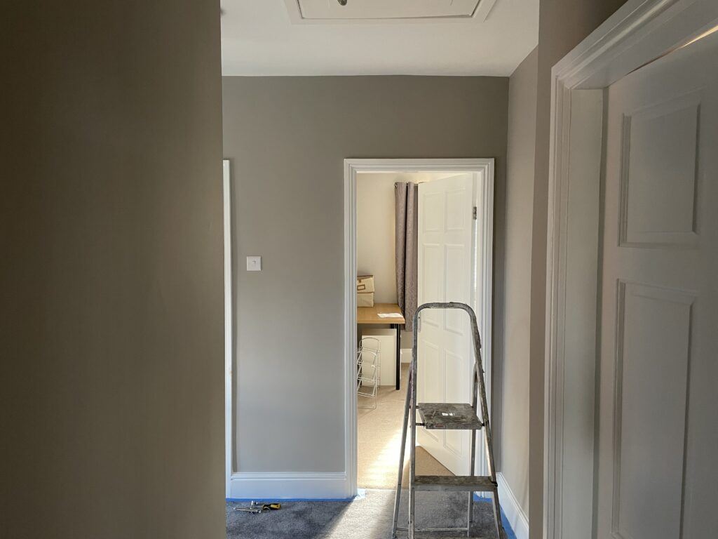 Hallway painting and decorating Chester image