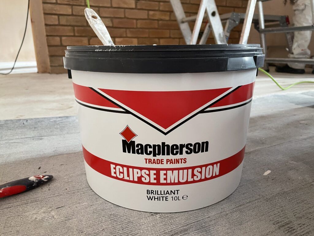 Macpherson Eclipse Emulsion paint tin Image